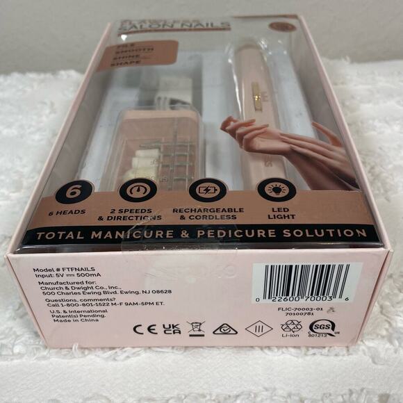 FINISHING TOUCH Flawless Salon Nails File Smooth Shine Shape Easy to Use - Picture 4 of 4